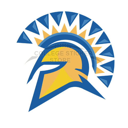Homemade San Jose State Spartans Iron-on Transfers (Wall Stickers)NO.6132